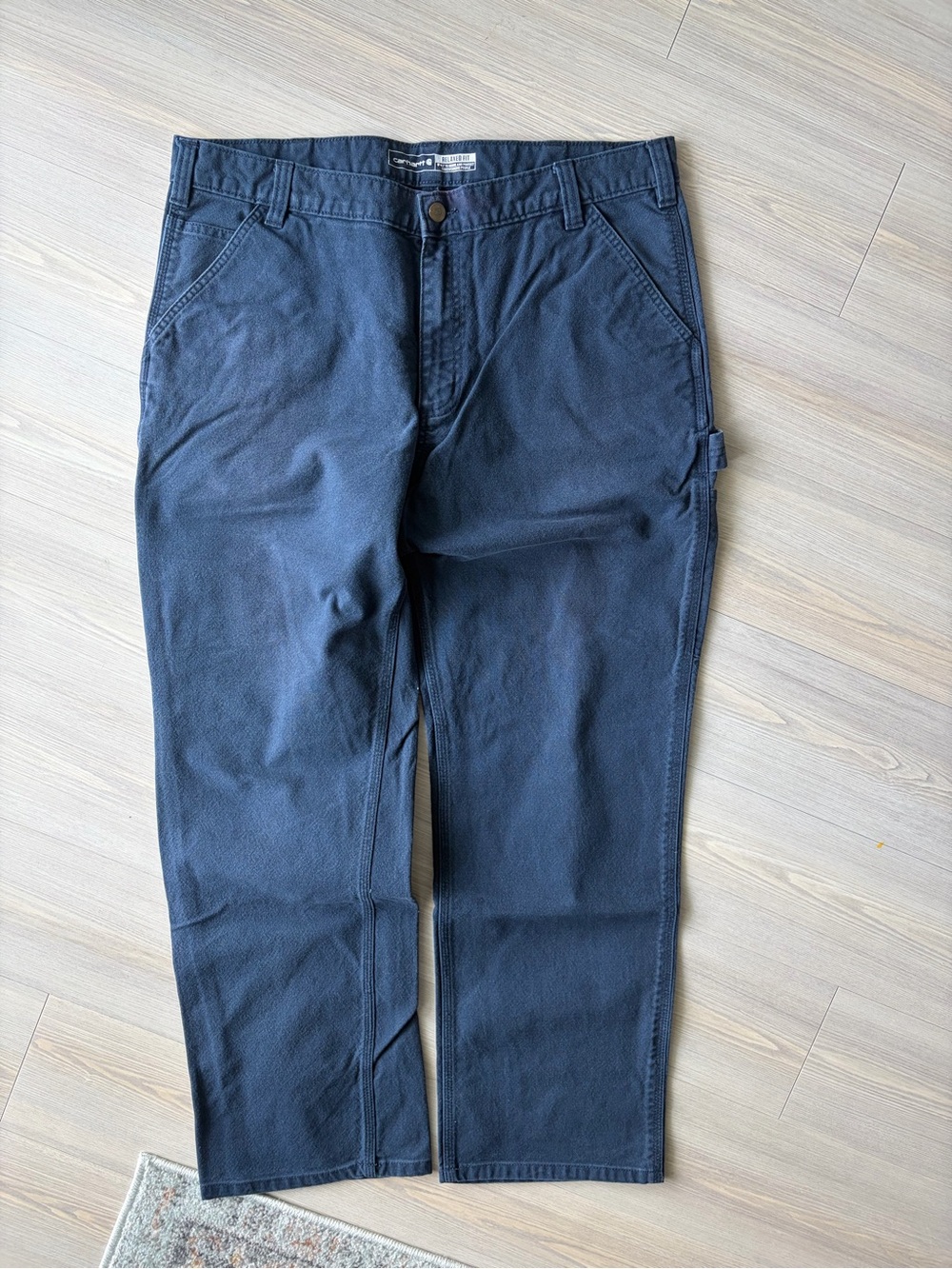 NAVY BLUE CARHARTT CARPENTER PANTS